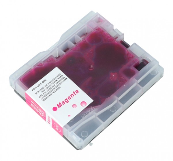 Tonoo® Tinte ersetzt Brother LC1000M Magenta