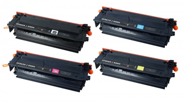 Tonoo® Toner ersetzt Canon 040H Spar Set XL