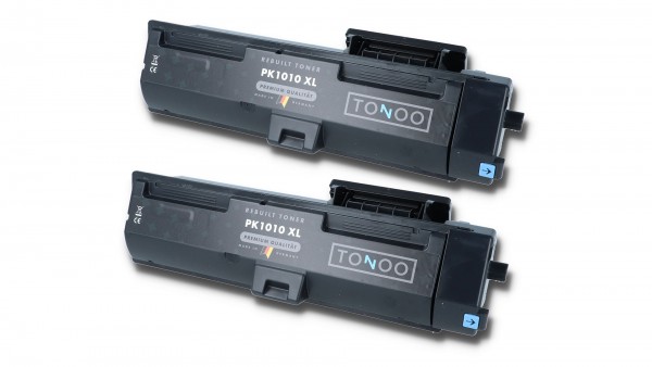 Tonoo® Toner ersetzt Utax 1T02RV0UT0 | PK1010 Schwarz Doppelpack XL