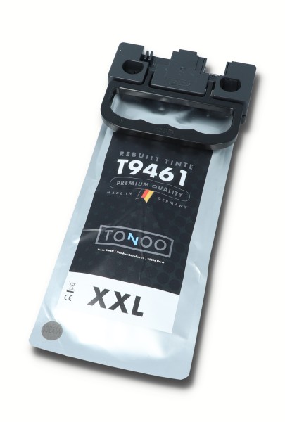 Tonoo® Tinte ersetzt Epson T9451 | T9461 | C13T945140 | C13T946140 Schwarz XXL