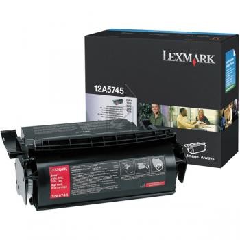 Original Lexmark | 12A5745 Toner Schwarz xl