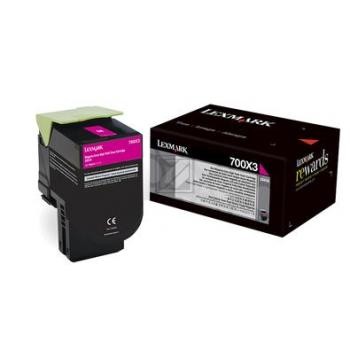 Original Lexmark 700X3 | 70C0X30 Toner Magenta