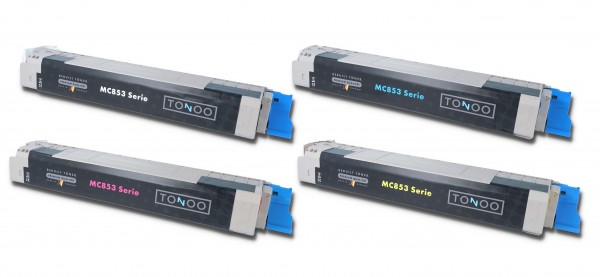 Tonoo® Toner ersetzt OKI MC853 | MC873 | MC883 | Set