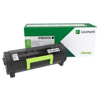 Original Lexmark 51B2000 Toner Schwarz