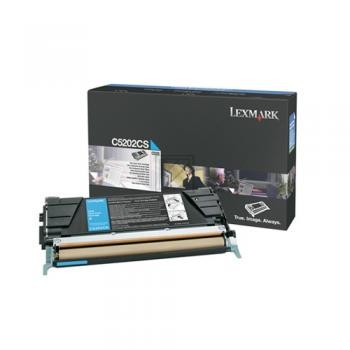 Original Lexmark C5202CS Toner Cyan