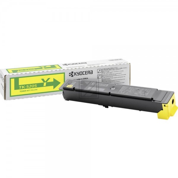 Original Kyocera TK5205Y / 1T02R5ANL0 Toner Gelb