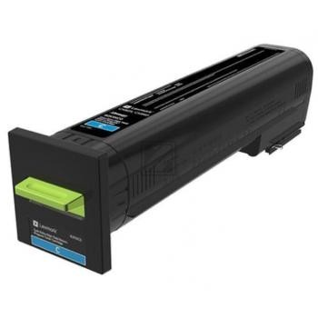 Original Lexmark 82K2XC0 Toner Cyan