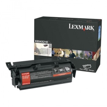 Original Lexmark | T654X21E Toner Schwarz xl