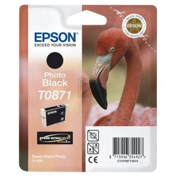 EPSON T0871 Foto schwarz Tintenpatrone