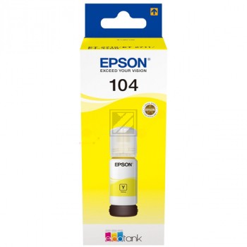 EPSON 104/T00P44 gelb Tintenflasche