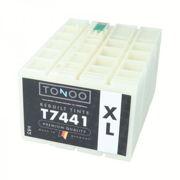 Tonoo® Tinte ersetzt Epson T7441 | C13T74414010 Schwarz