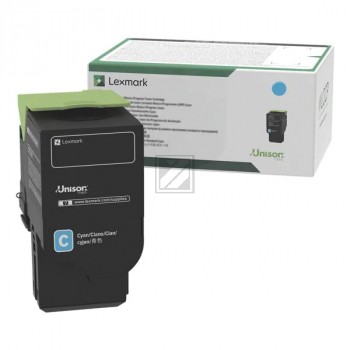 Original Lexmark 78C20C0 Toner Cyan