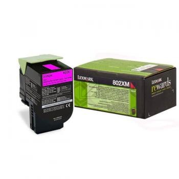 Original Lexmark 80C2XM0 Toner Magenta