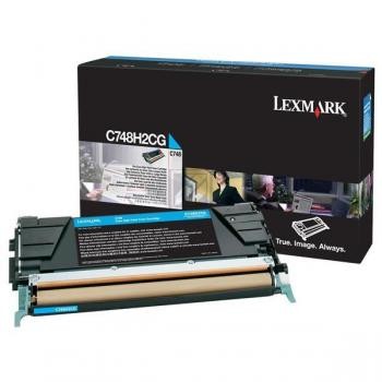 Original Lexmark C748H2CG Toner Cyan