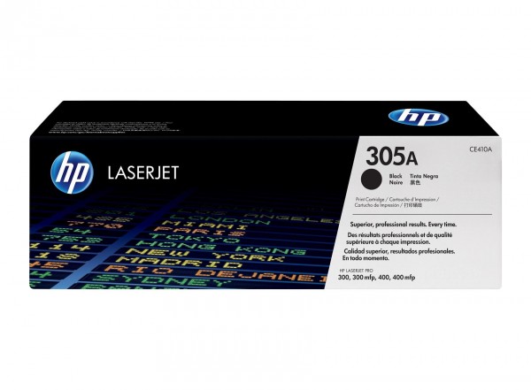 Original HP CE410A / 305A Toner Schwarz