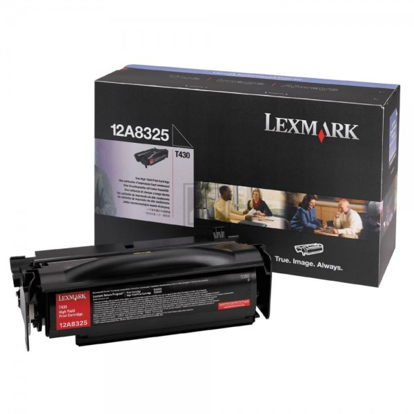 Original Lexmark | 12A8325 Toner Schwarz xl