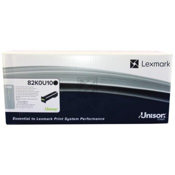 Original Lexmark 82K0U10 Toner Schwarz