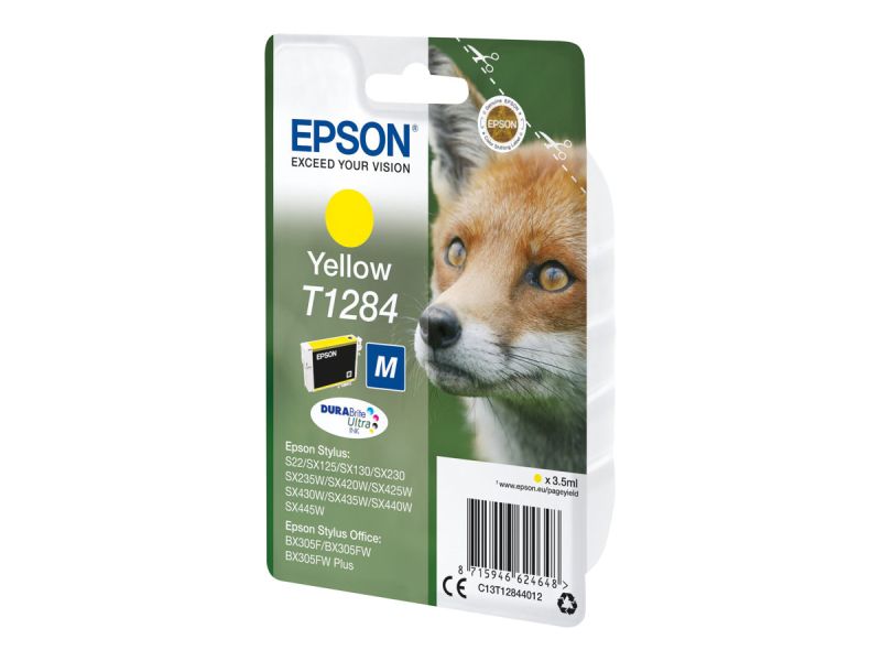 Original Epson T1284 | C13T12844012 Tintenpatrone Gelb 