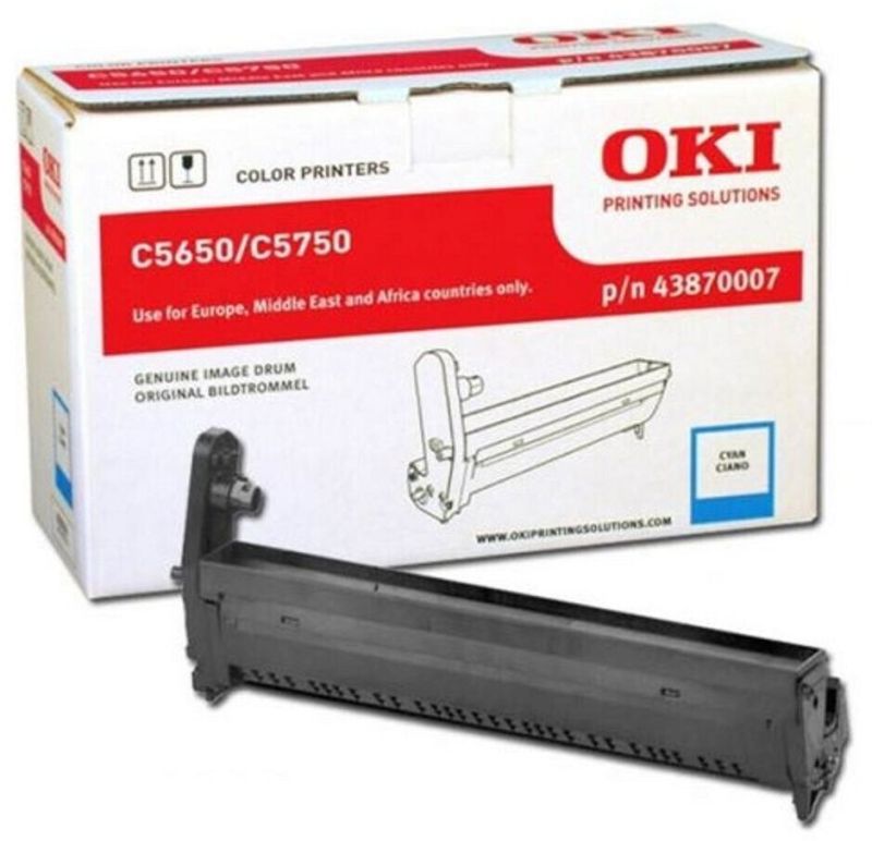 Original OKI 43870007 Trommel Cyan