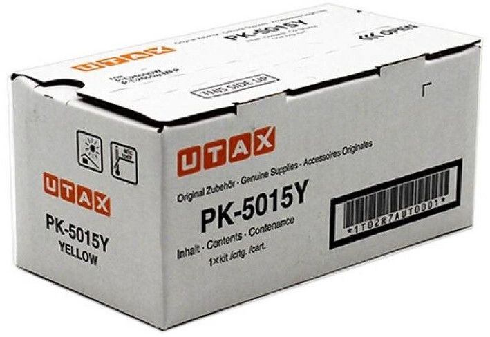 Original Utax PK5015Y | 1T02R7AUT0 Toner Gelb