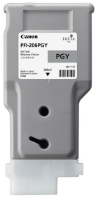 Original Canon PFI206PGY | 5313B001 Tinte Foto Grau XL ( 2025 ) 