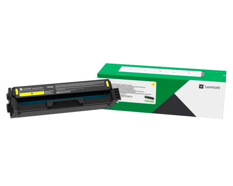 Original Lexmark C332HY0 Toner Gelb XL