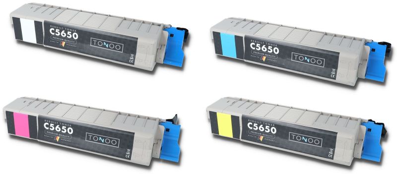 Tonoo® Toner ersetzt OKI C5650 | C5750 | Spar Set