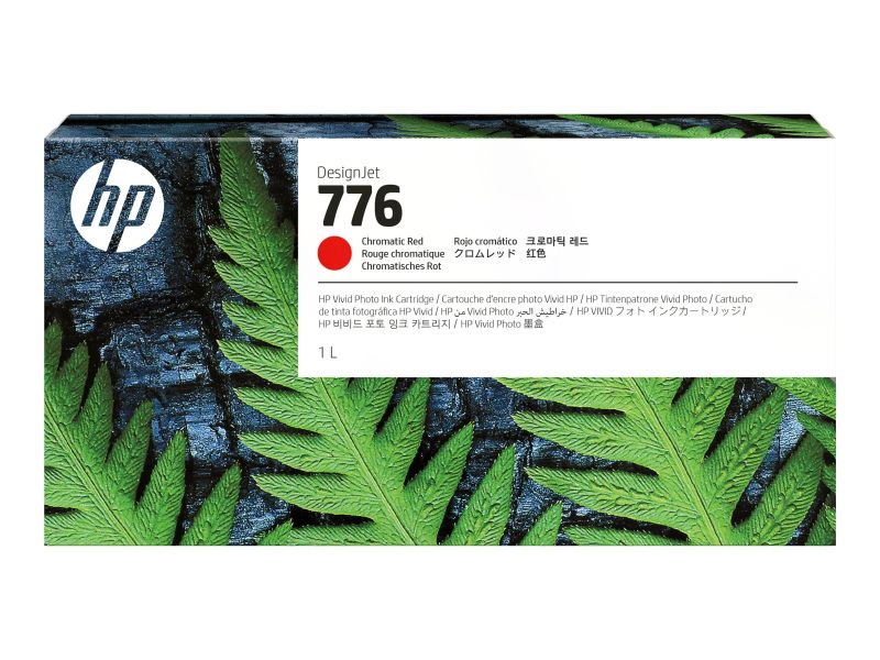 Original HP 776 | 1XB10A Tinte Chromatisches Rot 1L