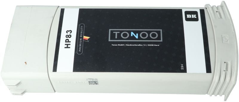 Tonoo® Tinte ersetzt HP 81 | C4930A Schwarz