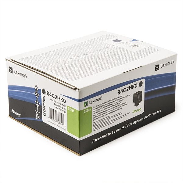 Original Lexmark 84C2HK0 Toner Schwarz XXXL