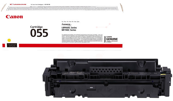 Original Canon 055 | 3013C002 Toner Gelb