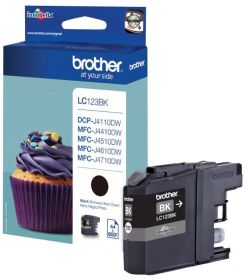 Original Brother LC123BK Tinte Schwarz
