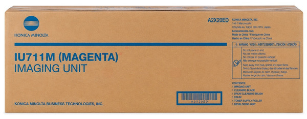 Original Konica Minolta IU711M | A2X20ED Bildtrommel Magenta