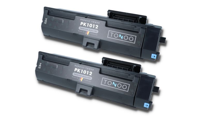 Tonoo® Toner ersetzt Utax  1T02S50UT0 | PK1012 Schwarz Doppelpack