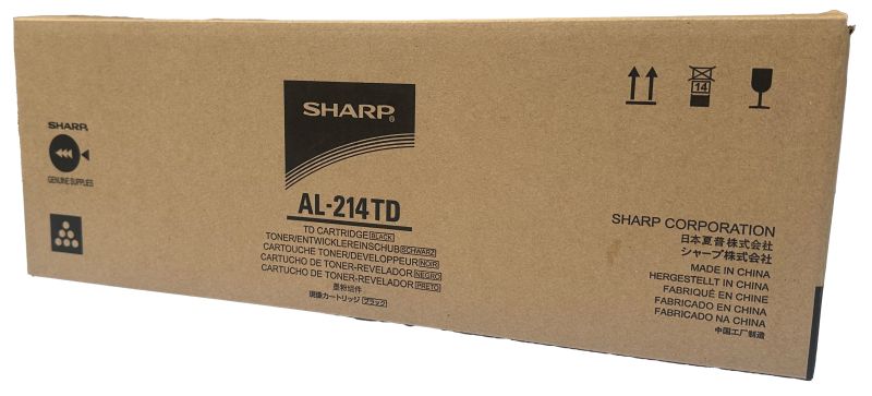 Original SHARP AL-214TD schwarz Toner