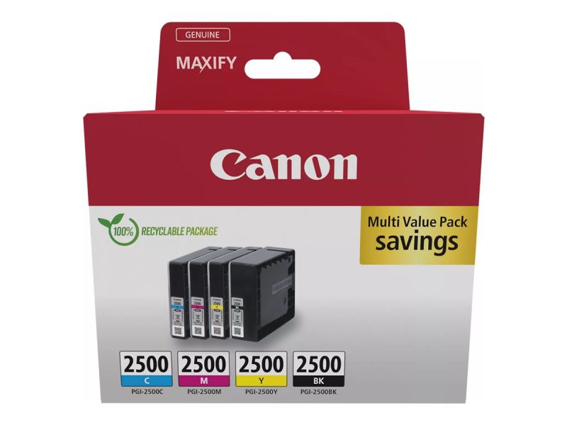 Original Canon 9290B006 | PGI2500 BK/C/M/Y Tinte Spar Set