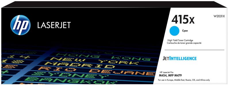 Original HP W2031X | 415X Toner Cyan XL