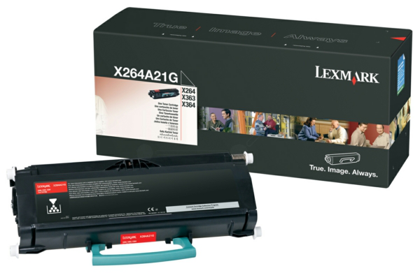 Original Lexmark X264A21G Toner Schwarz