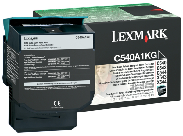 Original Lexmark C540A1KG Toner Schwarz