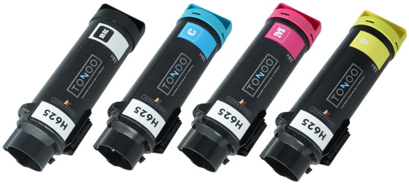 Tonoo® Toner ersetzt Dell H625cdw | H825cdw | S2825cdn | Spar Set