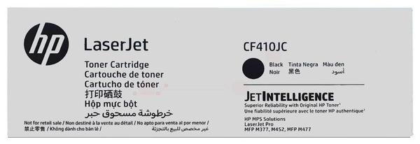 Original HP CF410JC Toner Schwarz