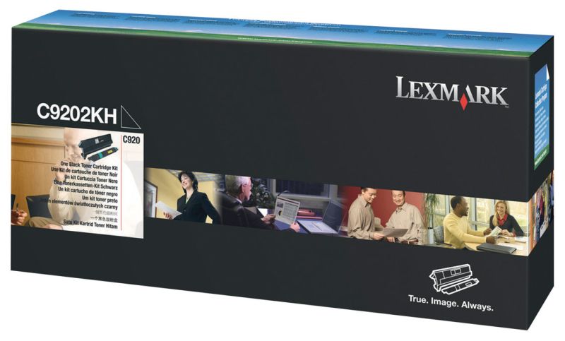 Original Lexmark C9202KH Toner Schwarz