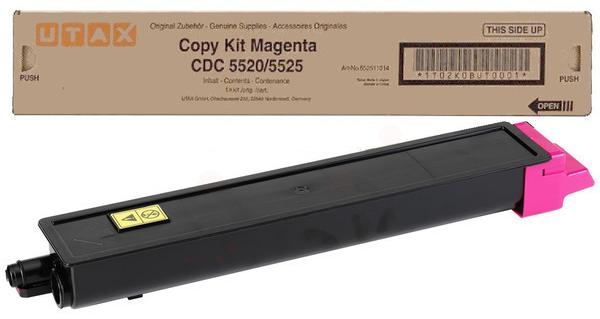 Original Utax 652511014 Toner Magenta