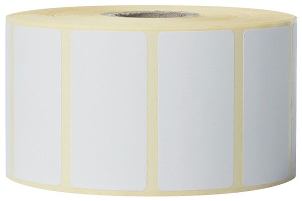 Brother Etikettenrolle BDE-1J026051-102 (16 Rollen) | 51x26 mm | Weiß | Papier