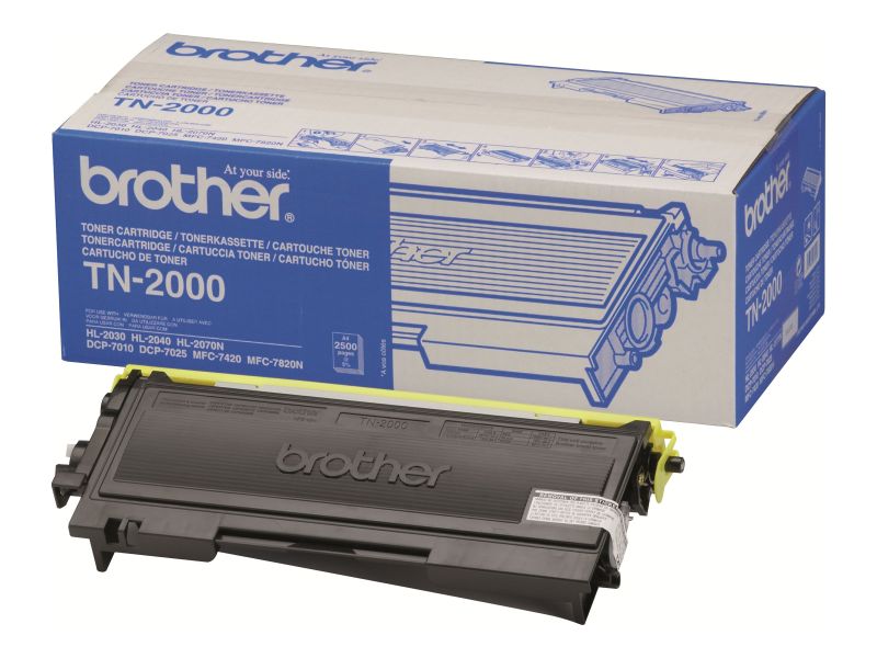 Original Brother TN2000 Toner Schwarz
