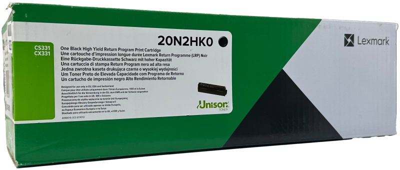 Original Lexmark 20N2HK0 Toner Schwarz XL
