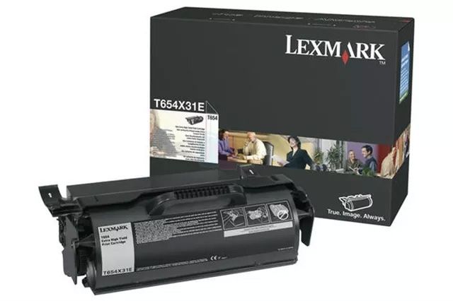 Original Lexmark T654X31E Toner Schwarz XXL ( B-Verpackung )