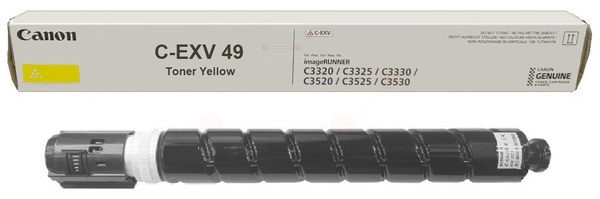 Original Canon C-EXV49Y | 8527B002 Toner Gelb