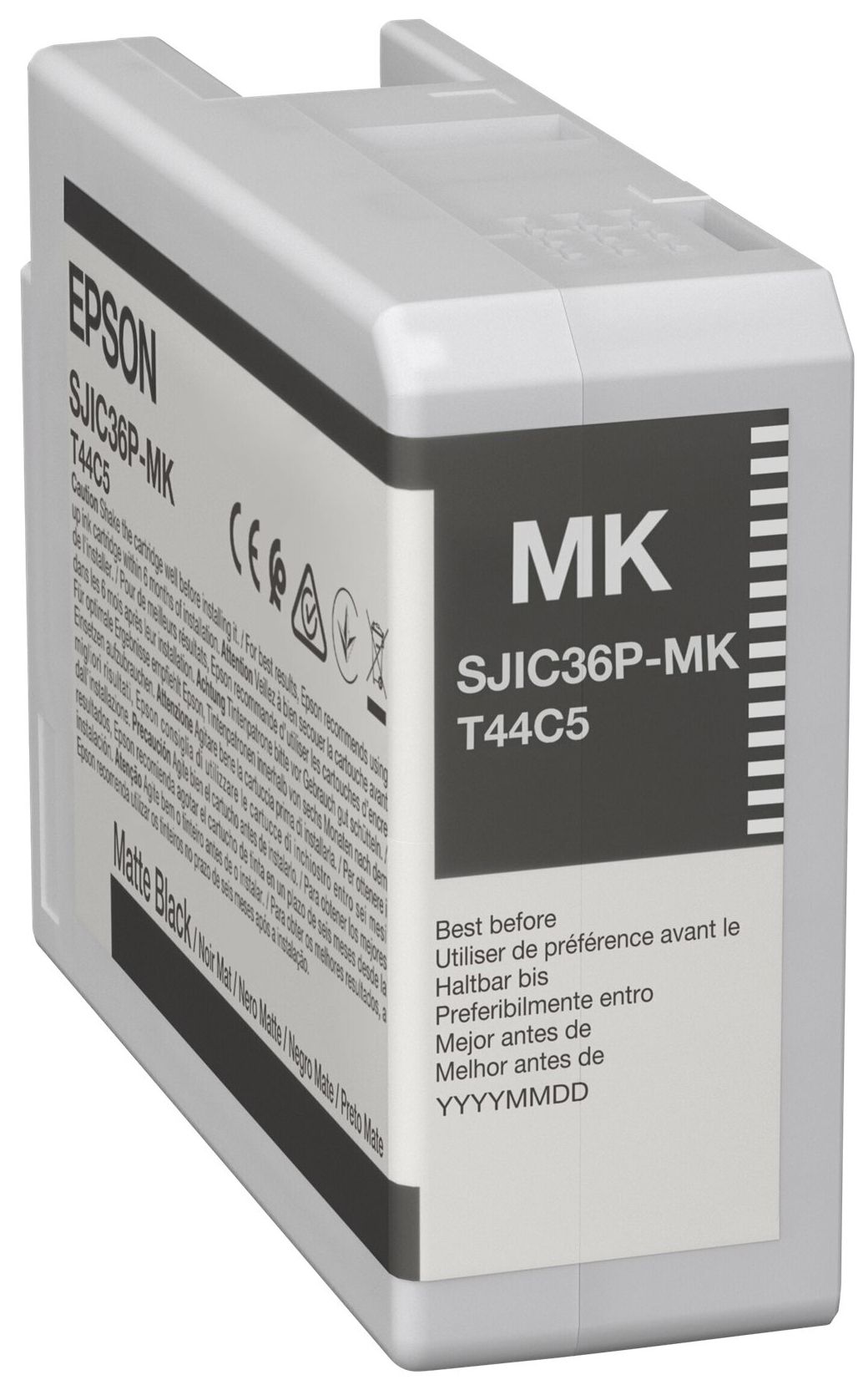 Original Epson SJIC36P(MK) | C13T44C540 Tinte Matt Schwarz