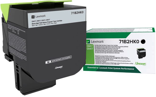 Original Lexmark 71B2HK0 Toner Schwarz XL